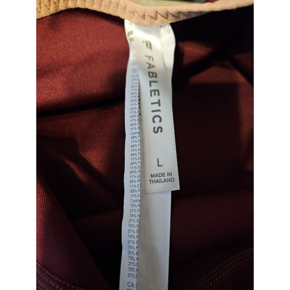 2/$35-Fabletics Barrier Scuba Athletic Racerback Tank Top Bundle of 2 Women L - Picture 7 of 8